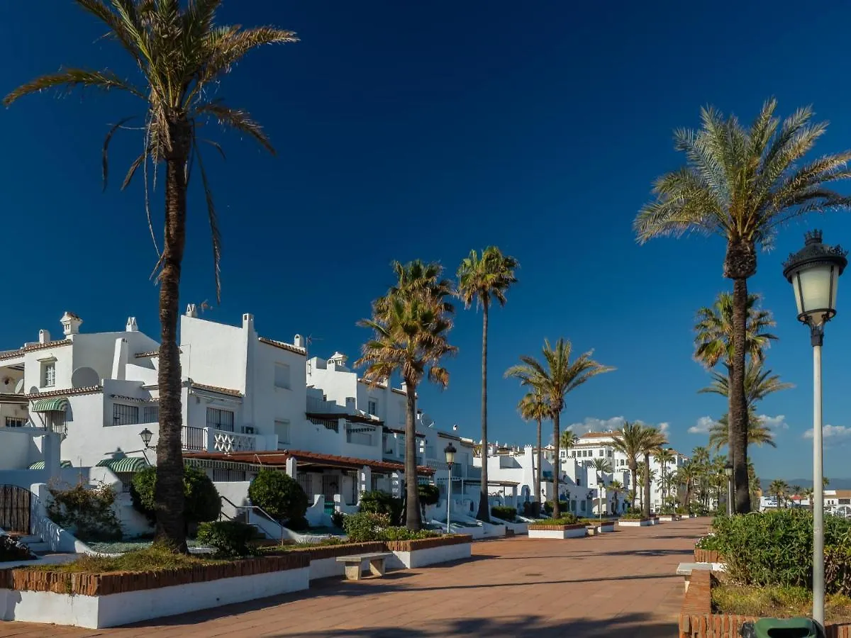 2290-Apt With Terrace Sea View And Pools Manilva Spain